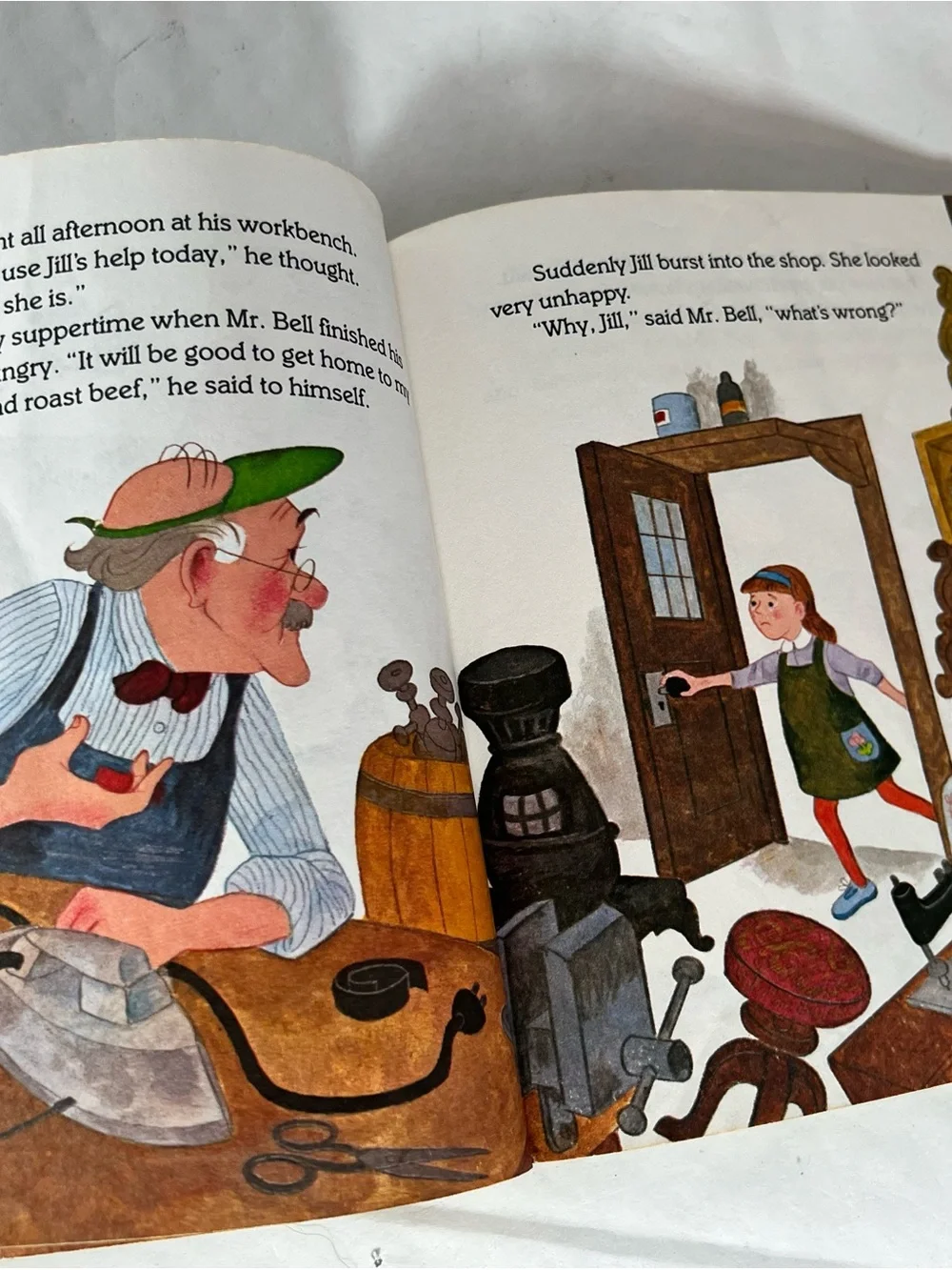 Mr. Bell's Fixit Shop Little Golden Book